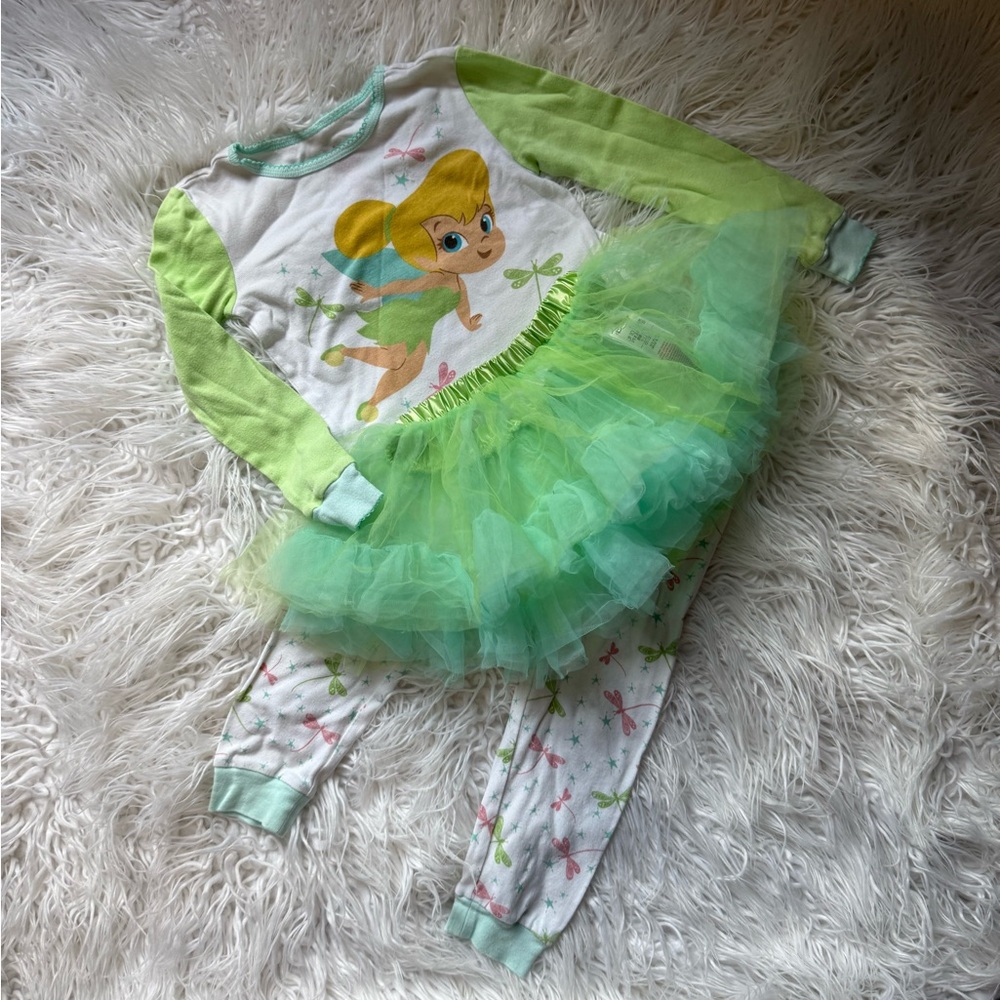 Three piece Tinkerbell Pjs